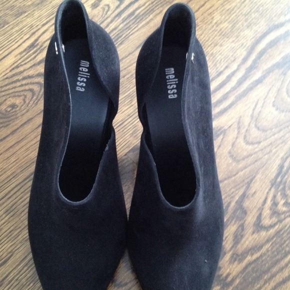 Melissa black NEW booties. - Picture 3 of 4