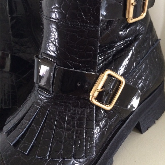 rocker chic top shop boots - Picture 3 of 3
