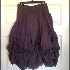 H&M Gray Pickup Skirt