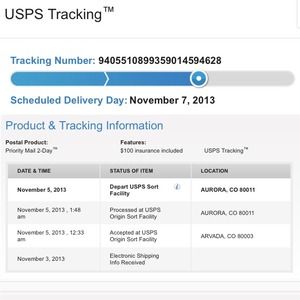 Flat iron shipping info