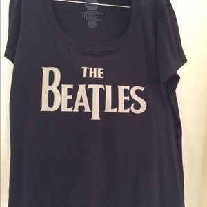 The Beatles deep scoop shirt