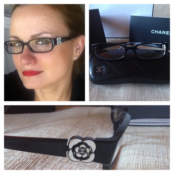 70% off CHANEL Accessories - CHANEL Camellia Eyeglasses w ...