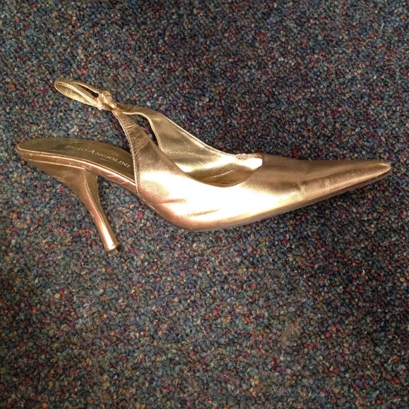 Gold Enzo Angiolini Heels make an offer