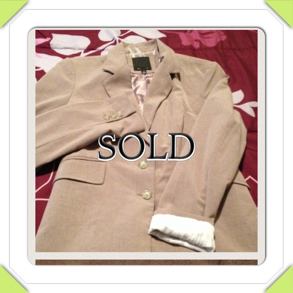 Button up blazer