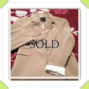 Button up blazer