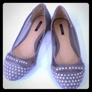 SUPER DUPER CUTE FOREVER21 FLATS! NEVER WORN