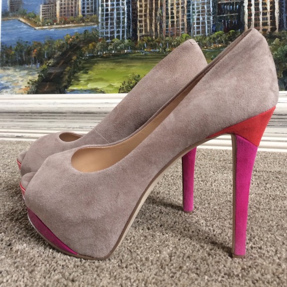 Gianni Bini Peep Toe Pumps