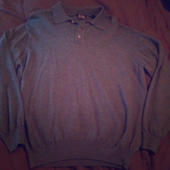 ❗️✋HOLD✋❗️men's wool collar sweater cozy