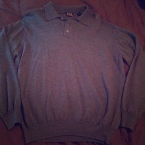 ❗️✋HOLD✋❗️men's wool collar sweater cozy