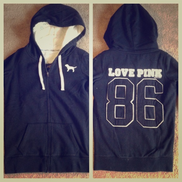 Black Victoria's Secret Pink Jacket