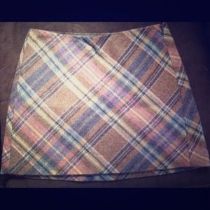 GAP plaid mini skirt