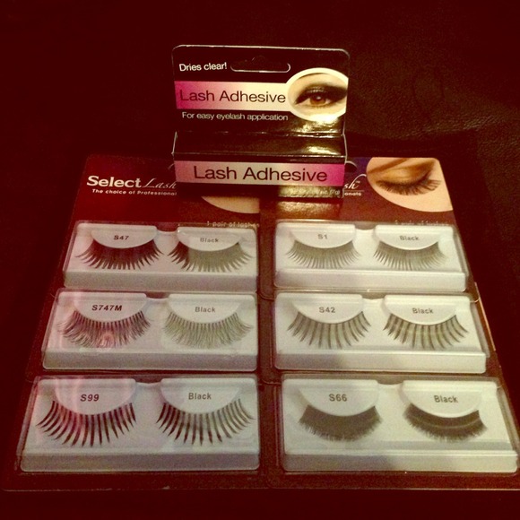 💥lashes +adhesive lash glue for sale💥