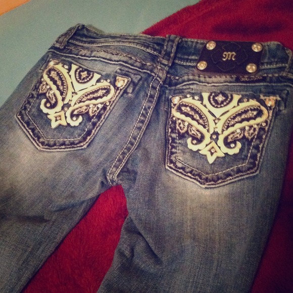 Barely Worn Miss Me Jeans