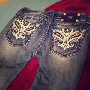 Barely Worn Miss Me Jeans