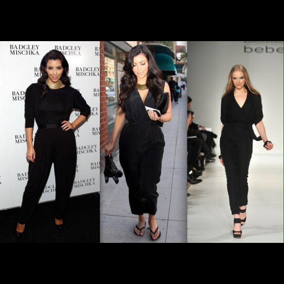 Bebe Kardashian jumpsuit