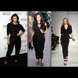 Bebe Kardashian jumpsuit
