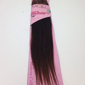 💯% Human Hair Extensions 18" Clip-In color #4