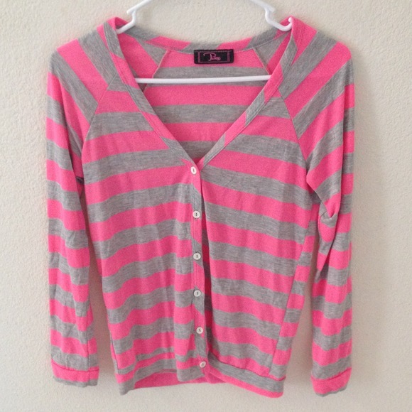 Striped cardigan