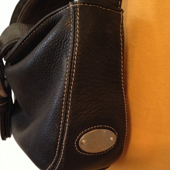 Bundled π Franco Sarto Black Leather Purse - Picture 2 of 4