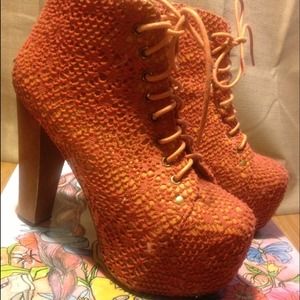 Orange Jeffrey Campbell Lita Boot
