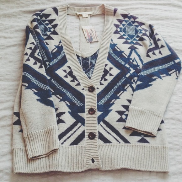 NEW! Aztec Cardigan - Picture 2 of 3