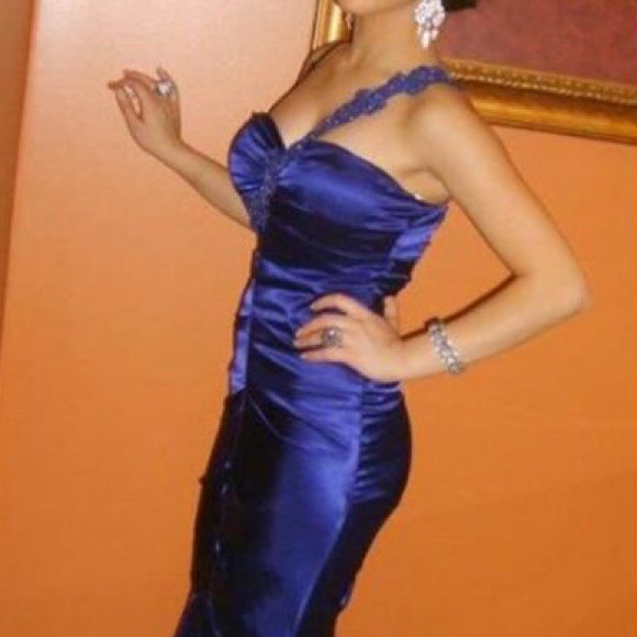 Purple dress. Worn once