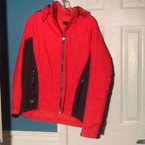 Lands End pink all weather winter coat