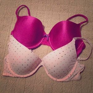 Two 34D bras!