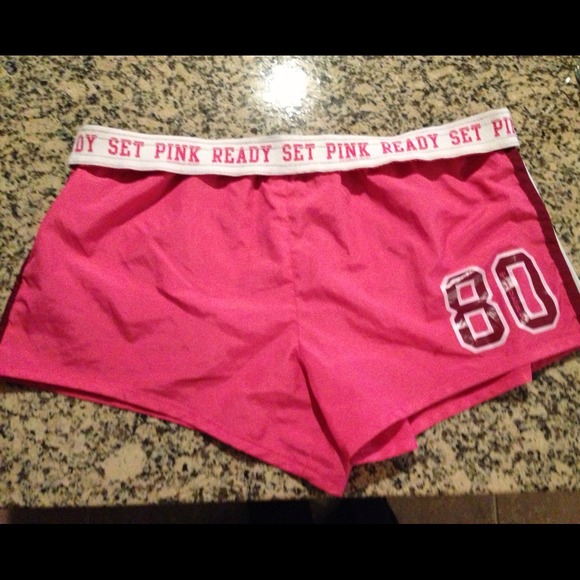 ❌Sold on ebay❌ VS pink running shorts