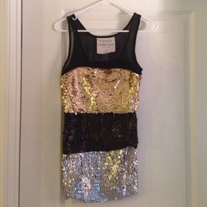 Sequin shirt from the Upson Downes