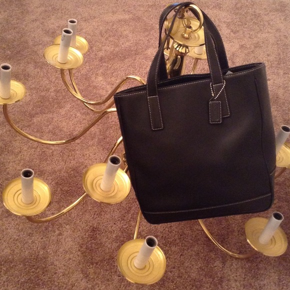**SOLD**Coach Mini Black Tote