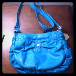 Bright Blue Purse!