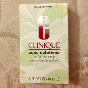 Clinique Acne Solution Liquid Foundation- Reserved