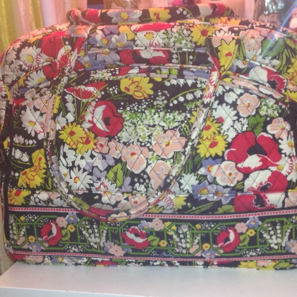 Vera Bradley Poppy Print Cosmopolitan Bag