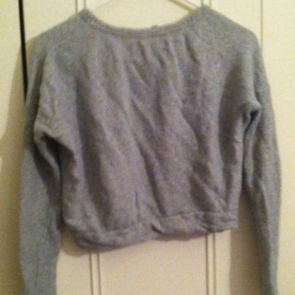 Forever 21 Tribal Print Love Crop Sweater - Picture 2 of 2