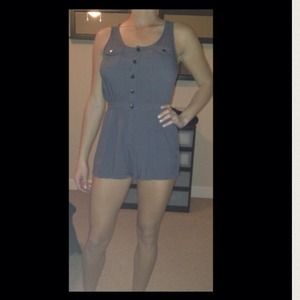 ❌***SOLD***❌Gray sexy romper