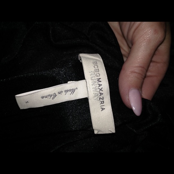 BCBG MAXAZRIA RUNWAY SEXY BLACK DRESS ORG $248 - Picture 3 of 4