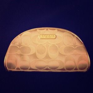 Coach makeup bag