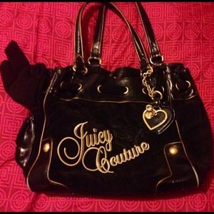 Juicy couture velour bag!