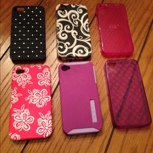 BUNDLE OF iPhone 4/4S cases