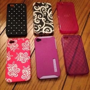 BUNDLE OF iPhone 4/4S cases
