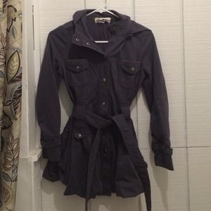 Price ✂️ Grey hooded jacket