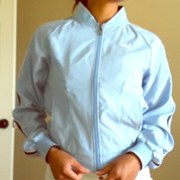 Light Blue Puma Jacket