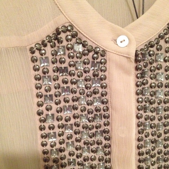 🎉HP🎉Patterson J Kincaid  Embellished Tank - Picture 3 of 4