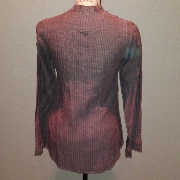 Free People Button Shirt - Picture 3 of 4