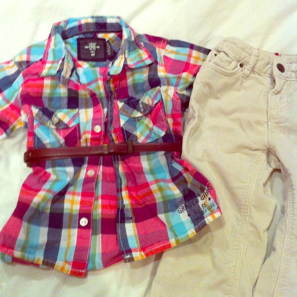 Toddler shirt & pants bundle - new low price