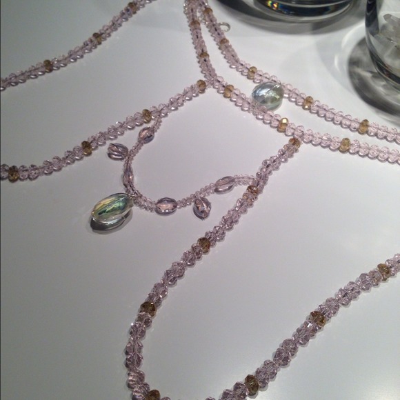 Cristallo Couture Bella Crystal Shoulder Necklace - Picture 2 of 3