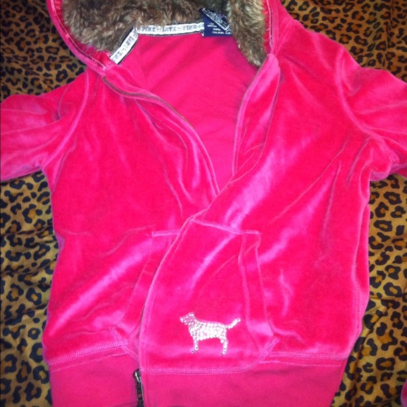 Victorias Secret PINK Furlined Hoodie