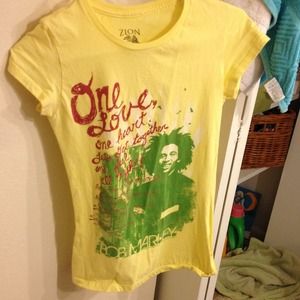 Bob Marley tee bought in Jamaica.