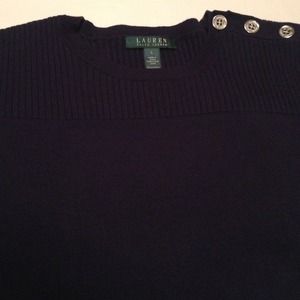 XBUNDLEDX Ralph Lauren dark blue sweater